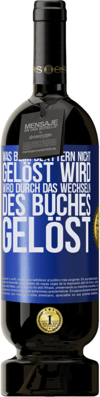 «Was beim Blättern nicht gelöst wird, wird durch das Wechseln des Buches gelöst» Premium Ausgabe MBS® Reserve