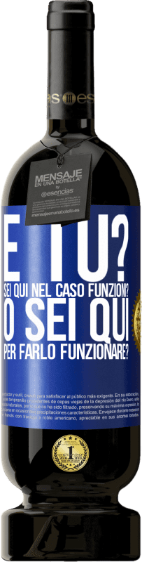 49,95 € Spedizione Gratuita | Vino rosso Edizione Premium MBS® Riserva e tu? Sei qui nel caso funzioni, o sei qui per farlo funzionare? Etichetta Blu. Etichetta personalizzabile Riserva 12 Mesi Raccogliere 2016 Tempranillo