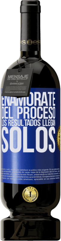 49,95 € | Vino Tinto Edición Premium MBS® Reserva Enamórate del proceso, los resultados llegan solos Etiqueta Azul. Etiqueta personalizable Reserva 12 Meses Cosecha 2014 Tempranillo