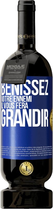 49,95 € Envoi gratuit | Vin rouge Édition Premium MBS® Réserve Bénissez votre ennemi. Il vous fera grandir Étiquette Bleue. Étiquette personnalisable Réserve 12 Mois Récolte 2015 Tempranillo