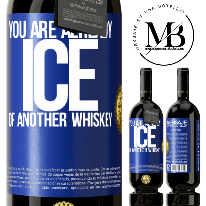 29,95 € Free Shipping | Red Wine Premium Edition MBS® Reserva You are already ice of another whiskey Blue Label. Customizable label Reserva 12 Months Harvest 2014 Tempranillo