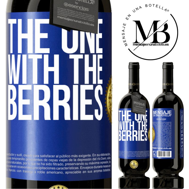 29,95 € Free Shipping | Red Wine Premium Edition MBS® Reserva The one with the berries Blue Label. Customizable label Reserva 12 Months Harvest 2014 Tempranillo