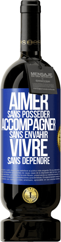 49,95 € | Vin rouge Édition Premium MBS® Réserve Aimer sans posséder, accompagner sans envahir, vivre sans dépendre Étiquette Bleue. Étiquette personnalisable Réserve 12 Mois Récolte 2015 Tempranillo