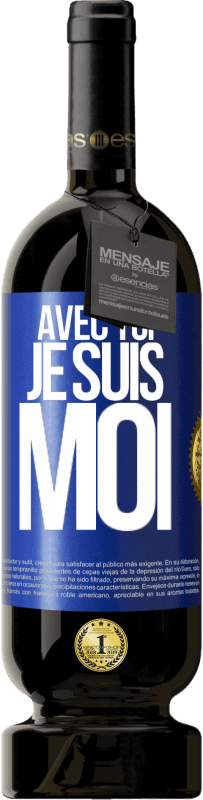 49,95 € Envoi gratuit | Vin rouge Édition Premium MBS® Réserve Avec toi, je suis moi Étiquette Bleue. Étiquette personnalisable Réserve 12 Mois Récolte 2016 Tempranillo