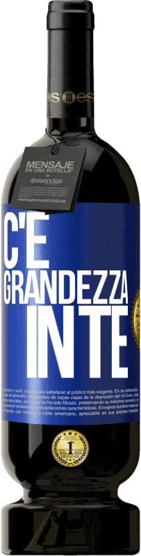 49,95 € Spedizione Gratuita | Vino rosso Edizione Premium MBS® Riserva C'è grandezza in te Etichetta Blu. Etichetta personalizzabile Riserva 12 Mesi Raccogliere 2015 Tempranillo