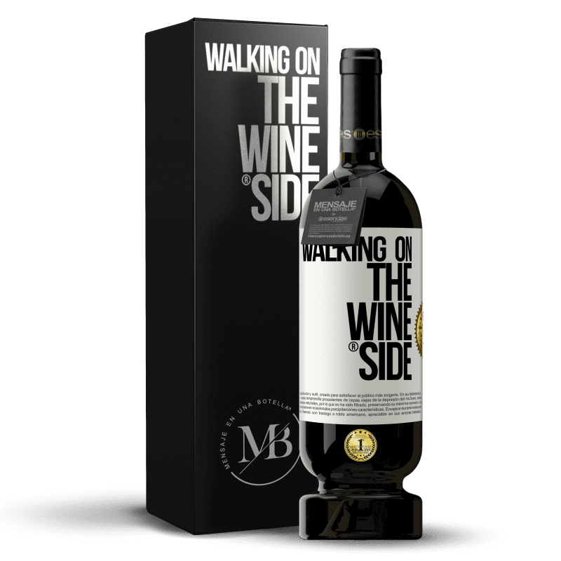 49,95 € Free Shipping | Red Wine Premium Edition MBS® Reserve Walking on the Wine Side® White Label. Customizable label Reserve 12 Months Harvest 2016 Tempranillo