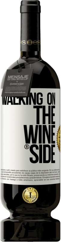 49,95 € | Vino rosso Edizione Premium MBS® Riserva Walking on the Wine Side® Etichetta Bianca. Etichetta personalizzabile Riserva 12 Mesi Raccogliere 2014 Tempranillo