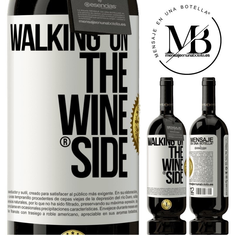 49,95 € 免费送货 | 红酒 高级版 MBS® 预订 Walking on the Wine Side® 白标. 可自定义的标签 预订 12 个月 收成 2015 Tempranillo