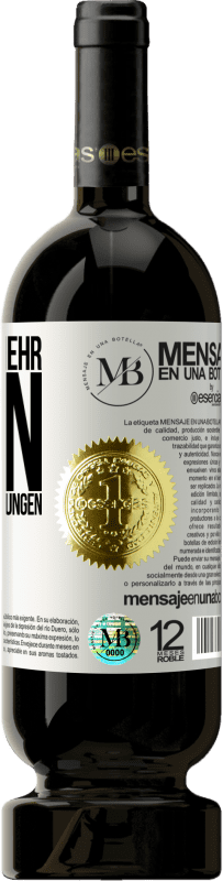 «Ich treffe mehr Wein als gute Entscheidungen» Premium Ausgabe MBS® Reserve