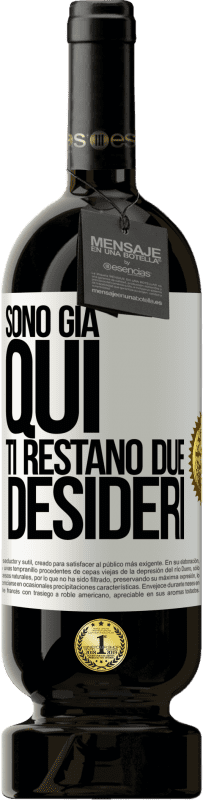 49,95 € | Vino rosso Edizione Premium MBS® Riserva Sono già qui. Ti restano due desideri Etichetta Bianca. Etichetta personalizzabile Riserva 12 Mesi Raccogliere 2015 Tempranillo