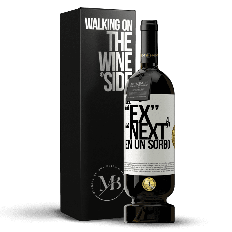 49,95 € Free Shipping | Red Wine Premium Edition MBS® Reserve Del EX al NEXT en un sorbo White Label. Customizable label Reserve 12 Months Harvest 2015 Tempranillo