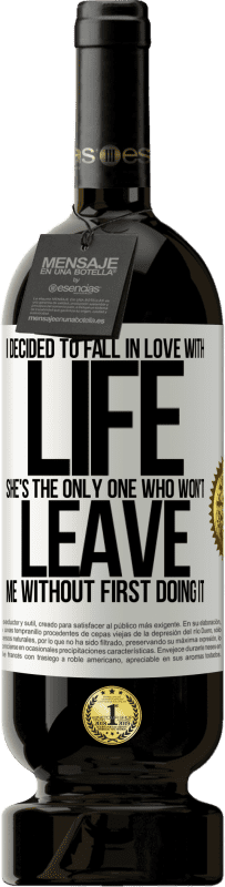 «Я решил влюбиться в жизнь. Она единственная, кто не бросит меня, не сделав этого» Premium Edition MBS® Бронировать