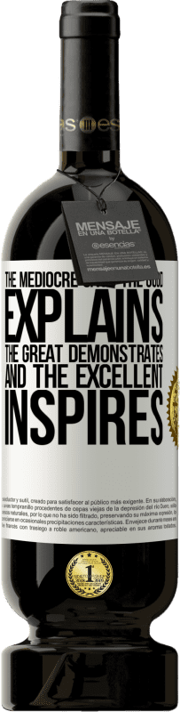 «The mediocre says, the good explains, the great demonstrates and the excellent inspires» Premium Edition MBS® Reserve