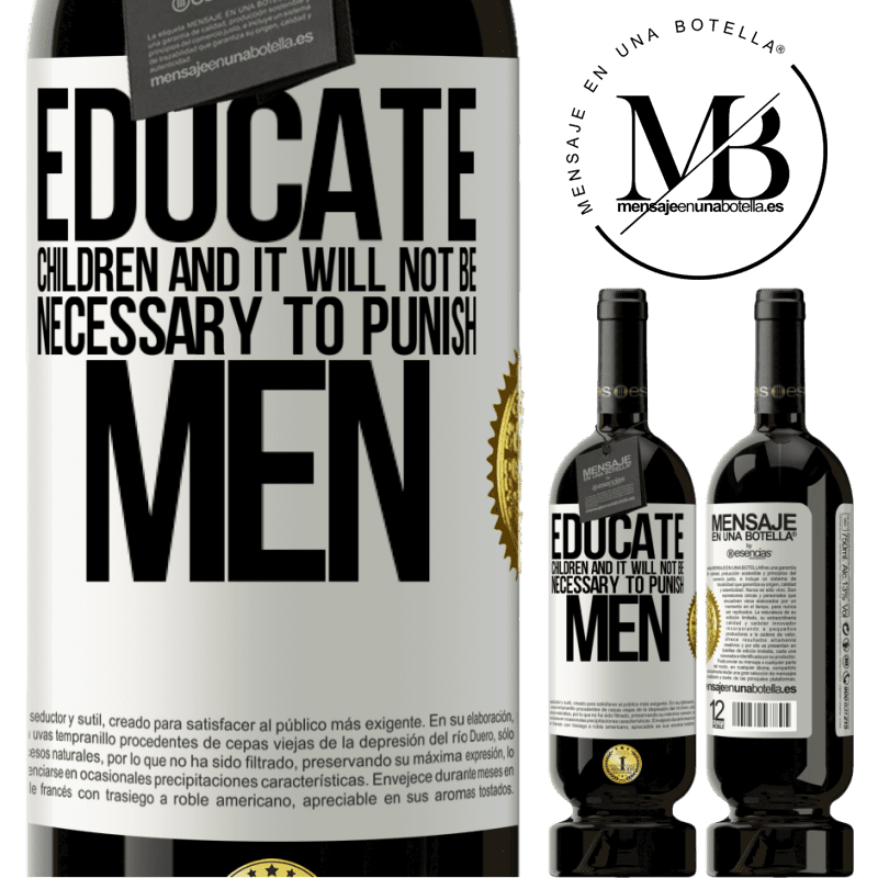 29,95 € Free Shipping | Red Wine Premium Edition MBS® Reserva Educate children and it will not be necessary to punish men White Label. Customizable label Reserva 12 Months Harvest 2014 Tempranillo