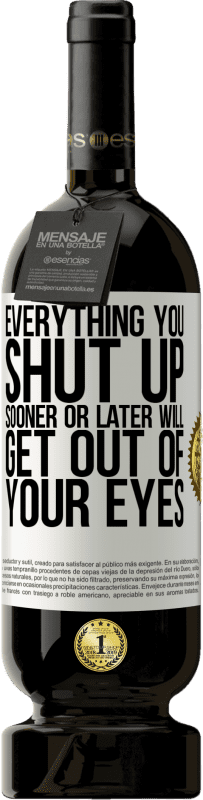 49,95 € 免费送货 | 红酒 高级版 MBS® 预订 迟早关闭的所有内容都不会显示出来 白标. 可自定义的标签 预订 12 个月 收成 2016 Tempranillo