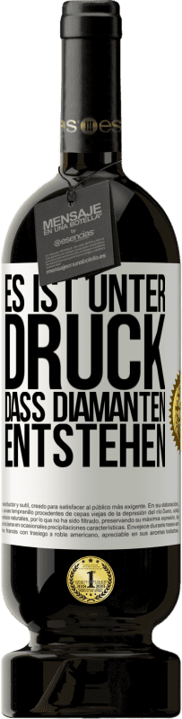 «Es ist unter Druck, dass Diamanten entstehen» Premium Ausgabe MBS® Reserve