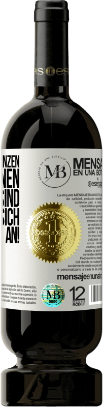 «Wenn du den ganzen Tag in meinen Gedanken bist, zieh dich wenigstens an!» Premium Ausgabe MBS® Reserve