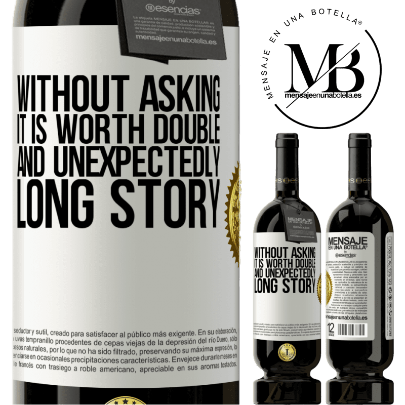 29,95 € Free Shipping | Red Wine Premium Edition MBS® Reserva Without asking it is worth double. And unexpectedly, long story White Label. Customizable label Reserva 12 Months Harvest 2014 Tempranillo