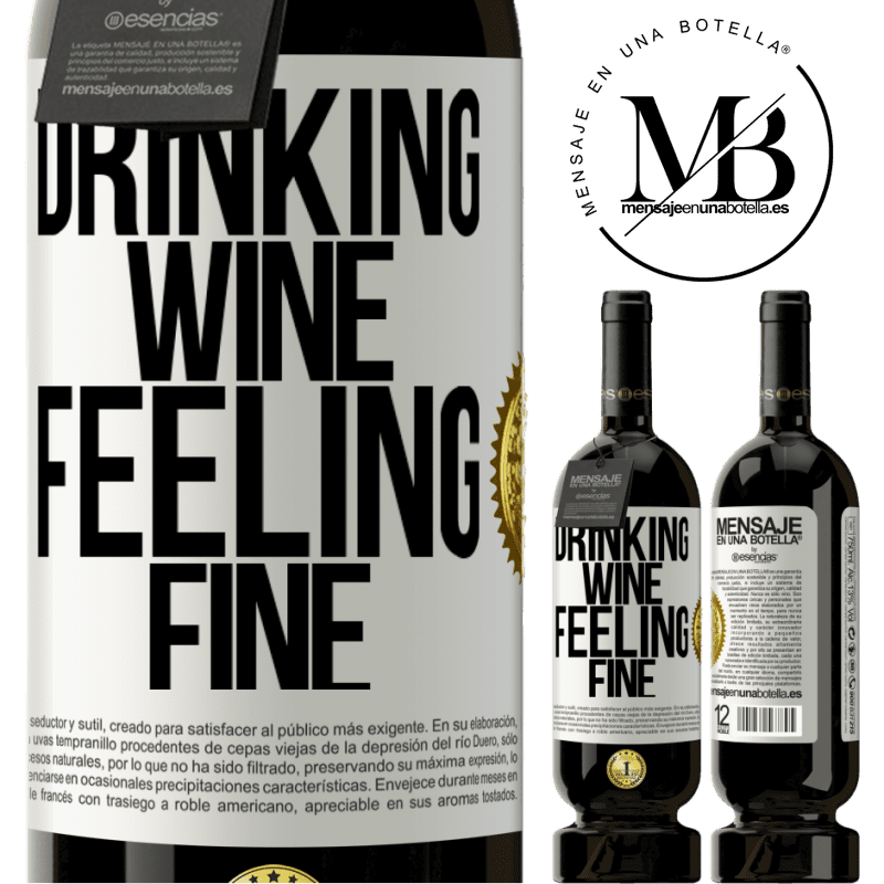 29,95 € Free Shipping | Red Wine Premium Edition MBS® Reserva Drinking wine, feeling fine White Label. Customizable label Reserva 12 Months Harvest 2014 Tempranillo