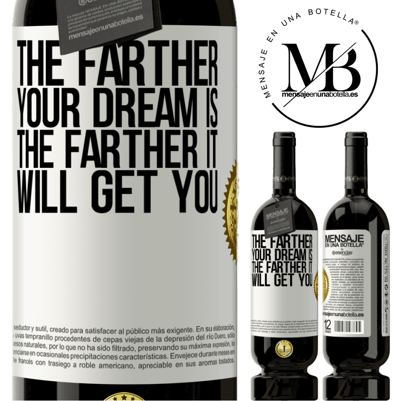 29,95 € Free Shipping | Red Wine Premium Edition MBS® Reserva The farther your dream is, the farther it will get you White Label. Customizable label Reserva 12 Months Harvest 2014 Tempranillo