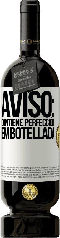 49,95 € | Vino Tinto Edición Premium MBS® Reserva Aviso: contiene perfección embotellada Etiqueta Blanca. Etiqueta personalizable Reserva 12 Meses Cosecha 2016 Tempranillo