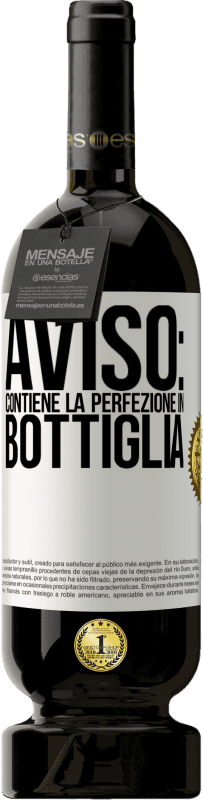 49,95 € | Vino rosso Edizione Premium MBS® Riserva Avviso: contiene la perfezione in bottiglia Etichetta Bianca. Etichetta personalizzabile Riserva 12 Mesi Raccogliere 2015 Tempranillo