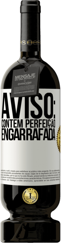 49,95 € | Vinho tinto Edição Premium MBS® Reserva Aviso: contém perfeição engarrafada Etiqueta Branca. Etiqueta personalizável Reserva 12 Meses Colheita 2016 Tempranillo