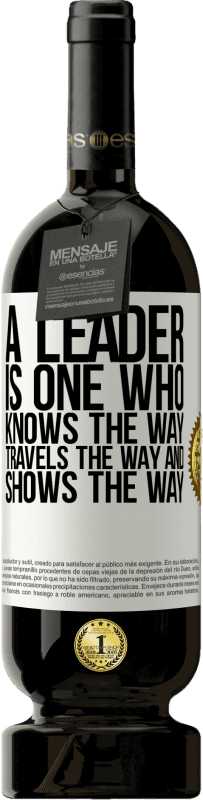«A leader is one who knows the way, travels the way and shows the way» Premium Edition MBS® Reserve
