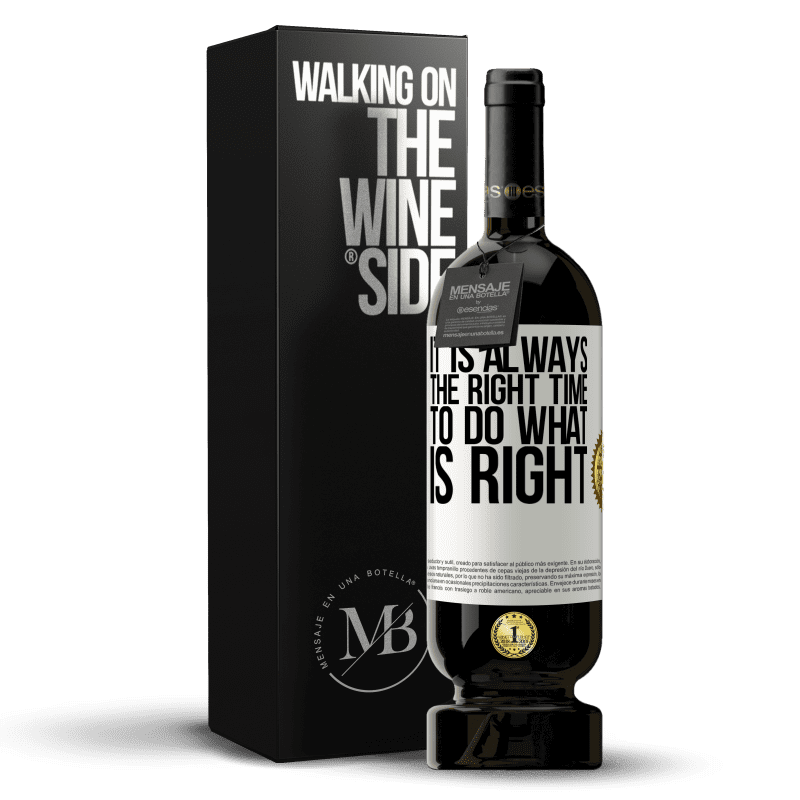 49,95 € Free Shipping | Red Wine Premium Edition MBS® Reserve It is always the right time to do what is right White Label. Customizable label Reserve 12 Months Harvest 2016 Tempranillo