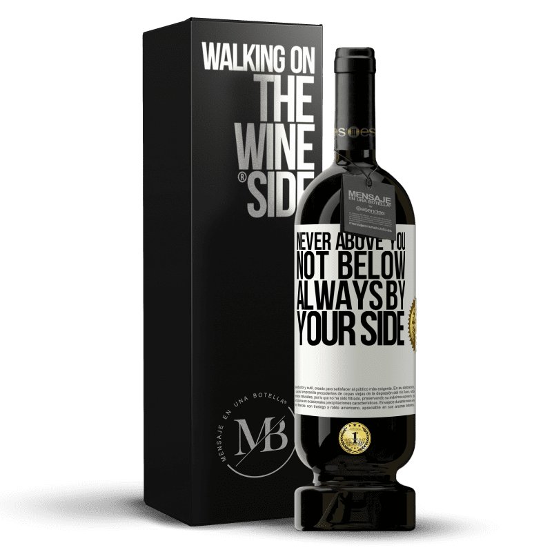 49,95 € Free Shipping | Red Wine Premium Edition MBS® Reserve Never above you, not below. Always by your side White Label. Customizable label Reserve 12 Months Harvest 2014 Tempranillo