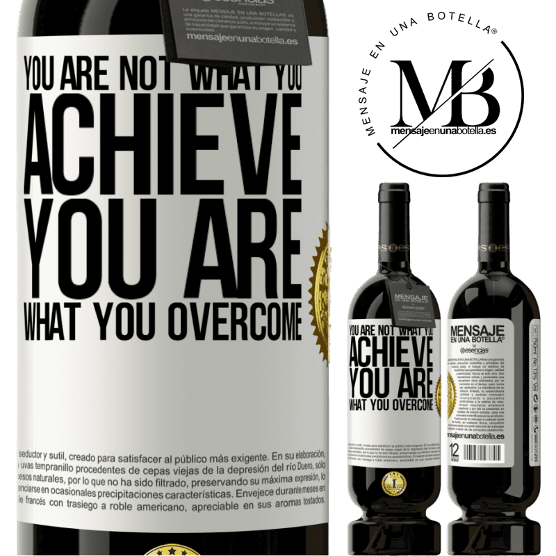 29,95 € Free Shipping | Red Wine Premium Edition MBS® Reserva You are not what you achieve. You are what you overcome White Label. Customizable label Reserva 12 Months Harvest 2014 Tempranillo