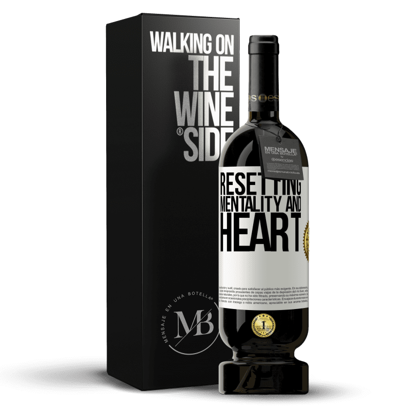 49,95 € Free Shipping | Red Wine Premium Edition MBS® Reserve Resetting mentality and heart White Label. Customizable label Reserve 12 Months Harvest 2014 Tempranillo
