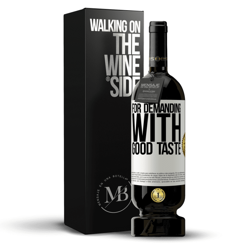49,95 € Free Shipping | Red Wine Premium Edition MBS® Reserve For demanding with good taste White Label. Customizable label Reserve 12 Months Harvest 2016 Tempranillo