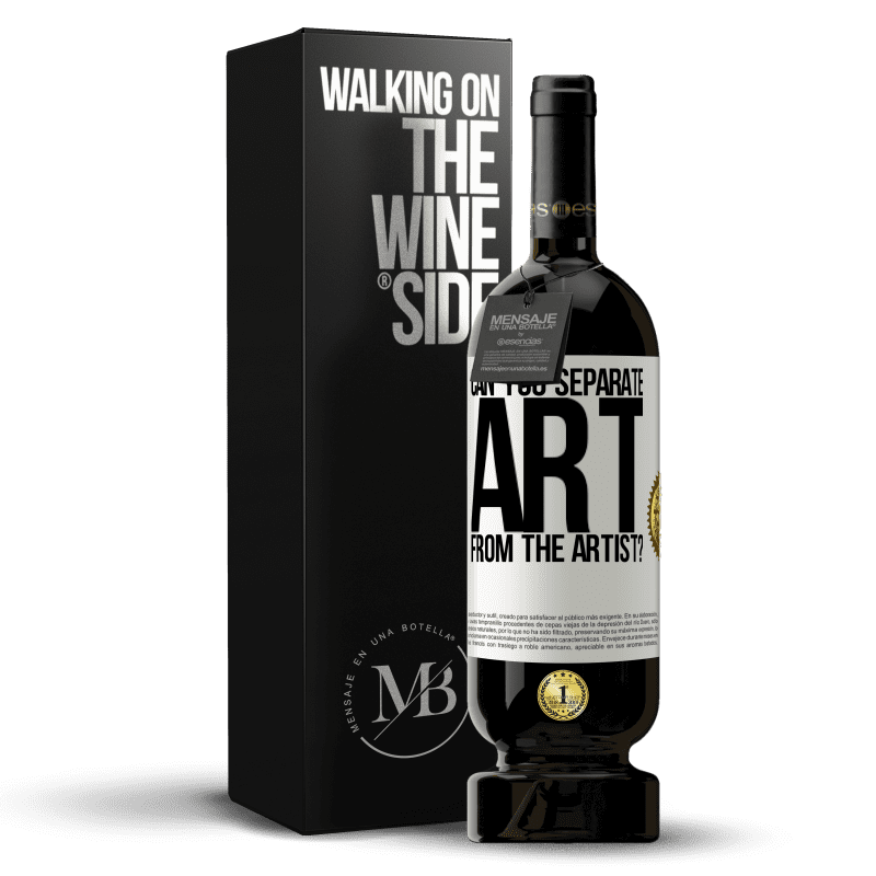 49,95 € Free Shipping | Red Wine Premium Edition MBS® Reserve can you separate art from the artist? White Label. Customizable label Reserve 12 Months Harvest 2014 Tempranillo