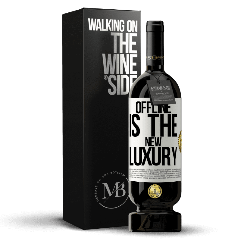 49,95 € Free Shipping | Red Wine Premium Edition MBS® Reserve Offline is the new luxury White Label. Customizable label Reserve 12 Months Harvest 2014 Tempranillo