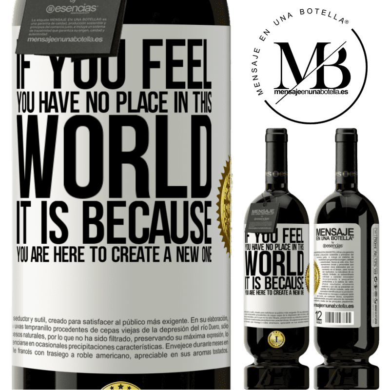 29,95 € Free Shipping | Red Wine Premium Edition MBS® Reserva If you feel you have no place in this world, it is because you are here to create a new one White Label. Customizable label Reserva 12 Months Harvest 2014 Tempranillo