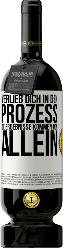 49,95 € | Rotwein Premium Ausgabe MBS® Reserve Verlieb dich in den Prozess, die Ergebnisse kommen von allein Weißes Etikett. Anpassbares Etikett Reserve 12 Monate Ernte 2015 Tempranillo