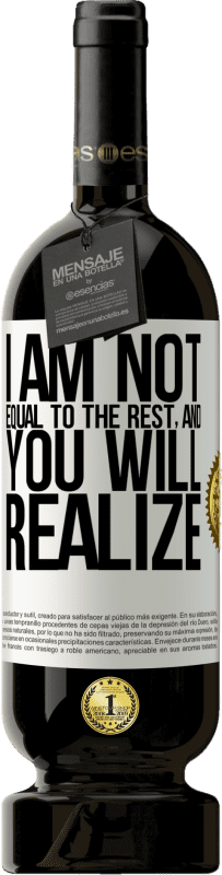 49,95 € Free Shipping | Red Wine Premium Edition MBS® Reserve I am not equal to the rest, and you will realize White Label. Customizable label Reserve 12 Months Harvest 2016 Tempranillo