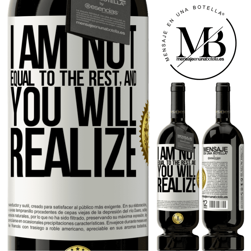 29,95 € Free Shipping | Red Wine Premium Edition MBS® Reserva I am not equal to the rest, and you will realize White Label. Customizable label Reserva 12 Months Harvest 2014 Tempranillo