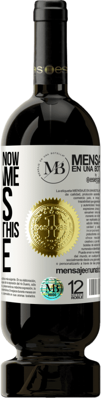 «If you don't know how to tame beasts don't untie this bottle» Premium Edition MBS® Reserve