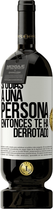 «Si odias a una persona, entonces te ha derrotado» Edición Premium MBS® Reserva