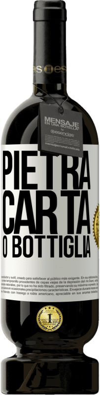 49,95 € | Vino rosso Edizione Premium MBS® Riserva Pietra, carta o bottiglia Etichetta Bianca. Etichetta personalizzabile Riserva 12 Mesi Raccogliere 2016 Tempranillo