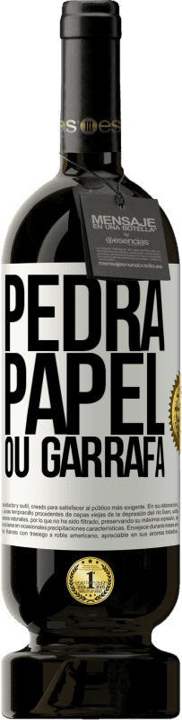 49,95 € | Vinho tinto Edição Premium MBS® Reserva Pedra, papel ou garrafa Etiqueta Branca. Etiqueta personalizável Reserva 12 Meses Colheita 2016 Tempranillo