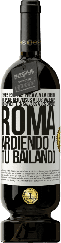 «Tienes esa paz previa a la guerra que pone nerviosos a los valientes, que convierte en salvajes a los cobardes. Roma» Edición Premium MBS® Reserva