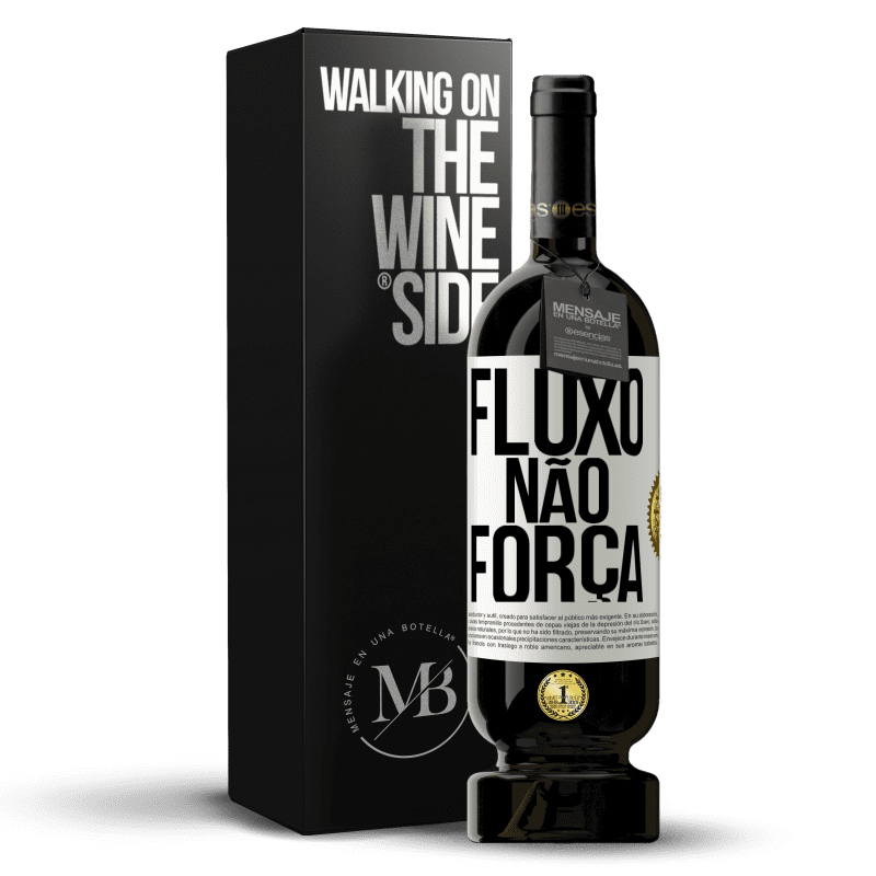 49,95 € Envio grátis | Vinho tinto Edição Premium MBS® Reserva Fluxo, não força Etiqueta Branca. Etiqueta personalizável Reserva 12 Meses Colheita 2015 Tempranillo