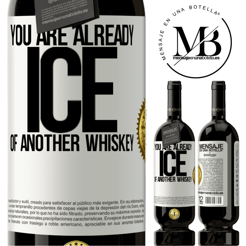 29,95 € Free Shipping | Red Wine Premium Edition MBS® Reserva You are already ice of another whiskey White Label. Customizable label Reserva 12 Months Harvest 2014 Tempranillo