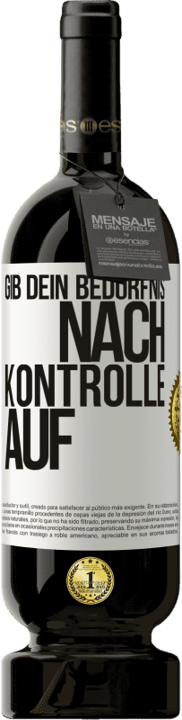 49,95 € Kostenloser Versand | Rotwein Premium Ausgabe MBS® Reserve Gib dein Bedürfnis nach Kontrolle auf Weißes Etikett. Anpassbares Etikett Reserve 12 Monate Ernte 2016 Tempranillo