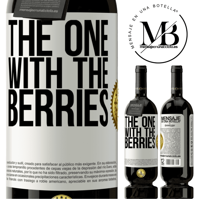 29,95 € Free Shipping | Red Wine Premium Edition MBS® Reserva The one with the berries White Label. Customizable label Reserva 12 Months Harvest 2014 Tempranillo