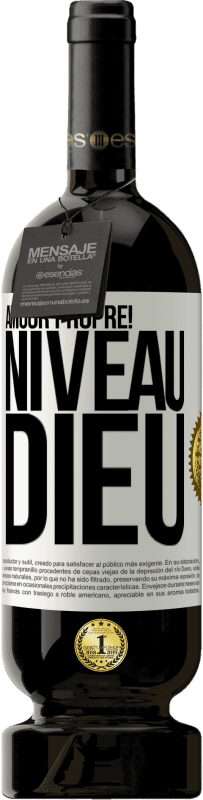 49,95 € | Vin rouge Édition Premium MBS® Réserve Amour propre! Niveau Dieu Étiquette Blanche. Étiquette personnalisable Réserve 12 Mois Récolte 2015 Tempranillo