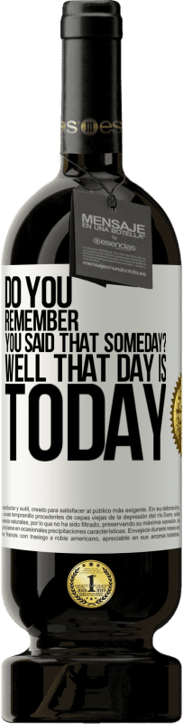 «你记得你那天说过吗？那一天是今天» 高级版 MBS® 预订